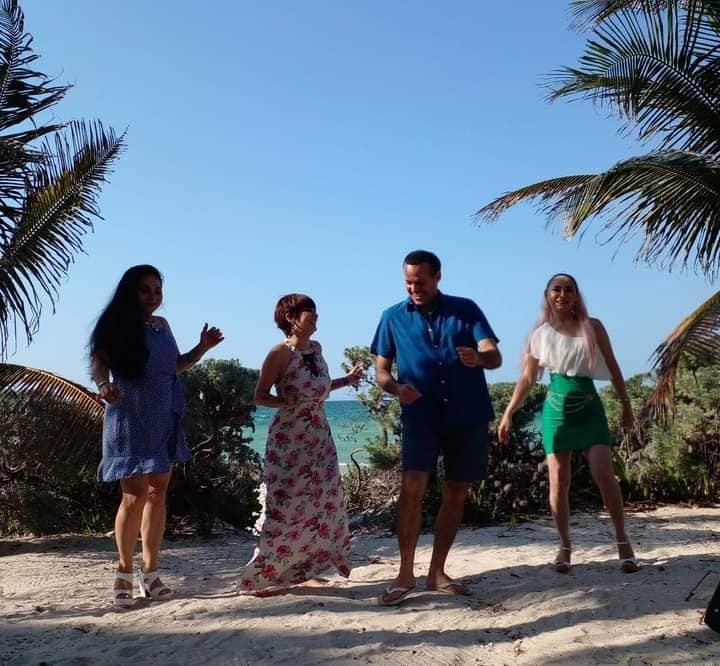 José Joel grabó un video en Yucatán