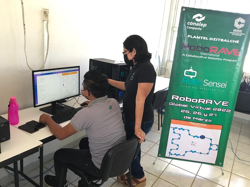 Alumnos del Conalep en Campeche ganan competencia internacional de robótica