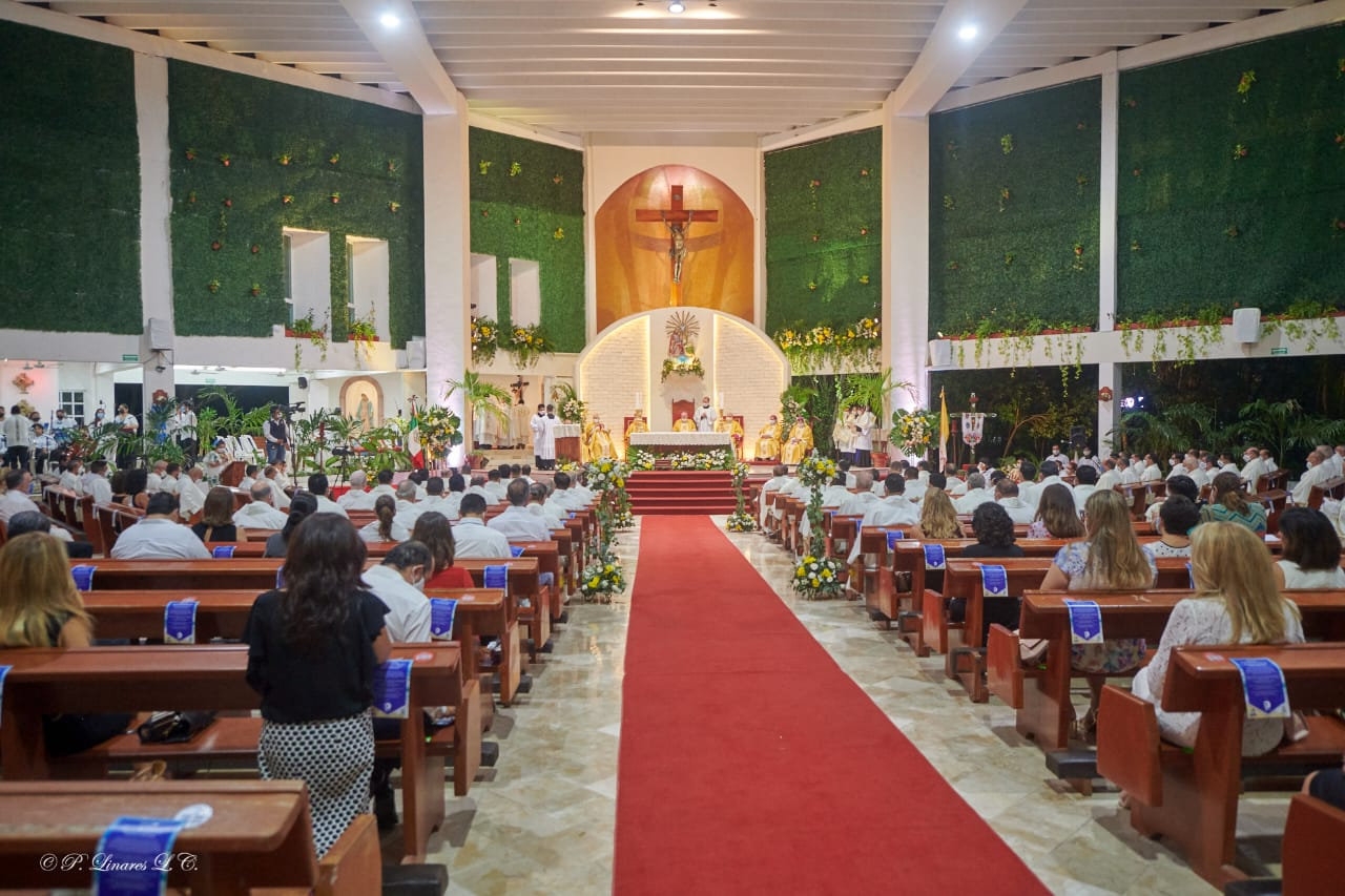 Las actividades para el Jueves y Viernes Santo se dieron a conocer a través de las redes sociales de la Diócesis de Cancún-Chetumal