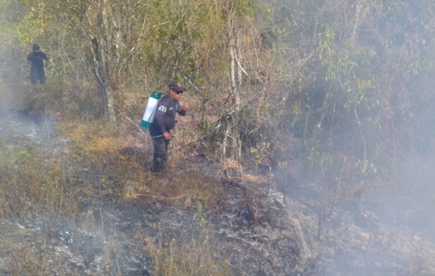 Bomberos tuvieron que acudir a controlar el fuego en Buctzotz Bomberos tuvieron que acudir a controlar el fuego en Buctzotz