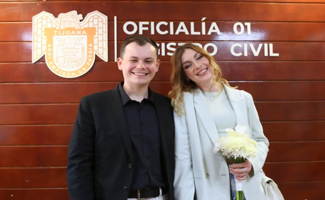 Daría Sakhniuk de nacionalidad ucraniana, y Semen Bobrovski de nacionalidad rusa