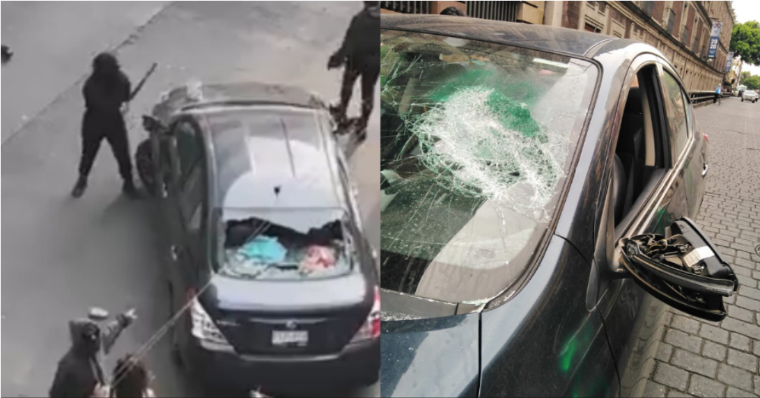 Fiscalía CDMX ya indaga ataque de encapuchadas en calles del centro