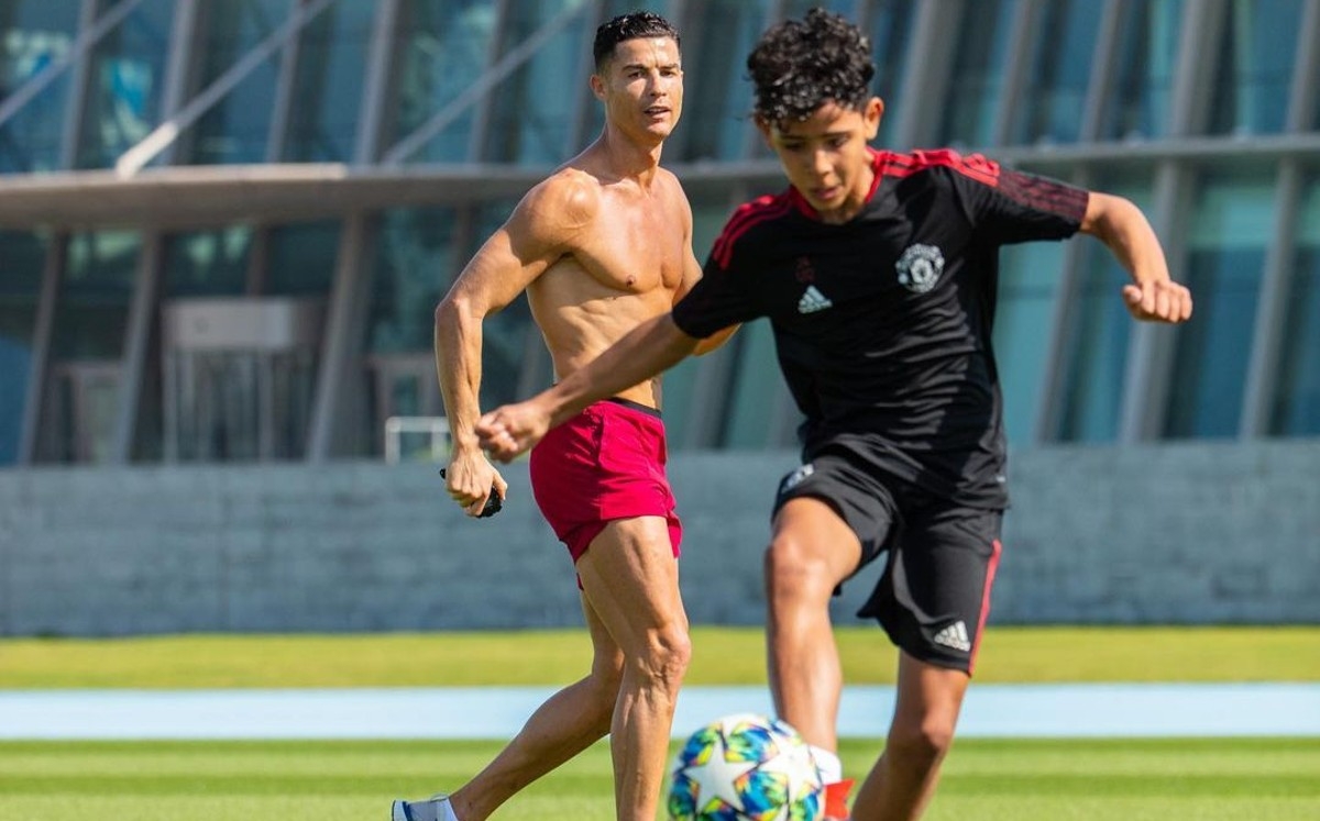 Cristiano Ronaldo espera que su hijo siga sus pasos dentro de futbol profesional Cristiano Ronaldo espera que su hijo siga sus pasos dentro de futbol profesional