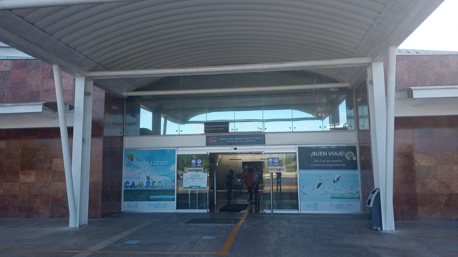 En total calma trabaja el personal del aeropuerto de Campeche En total calma trabaja el personal del aeropuerto de Campeche