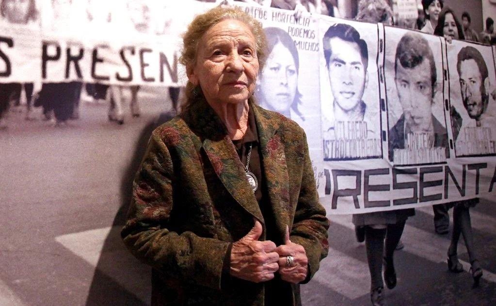 Rosario Ibarra de Piedra fue la primera candidata a la Presidencia de La República Mexicana, y luchadora en el tema de desaparecidos en el país