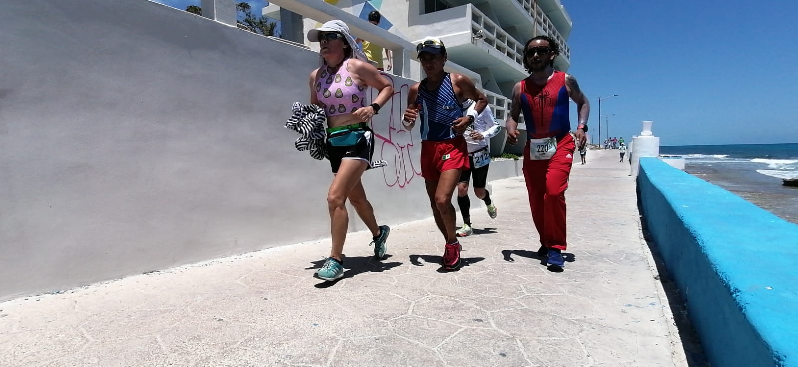 En rama femenil, va firme Alex Roudayna de la Huerta Susilla también logró un buen tiempo