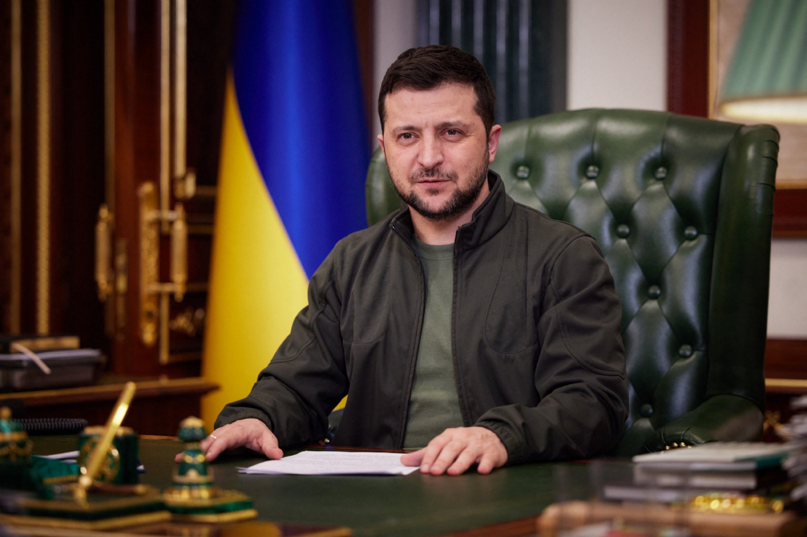 Zelenski ha aprovechado cada espacio que se le ha permitido para pedir apoyo a nombre de Ucrania ante la invasión de Rusia