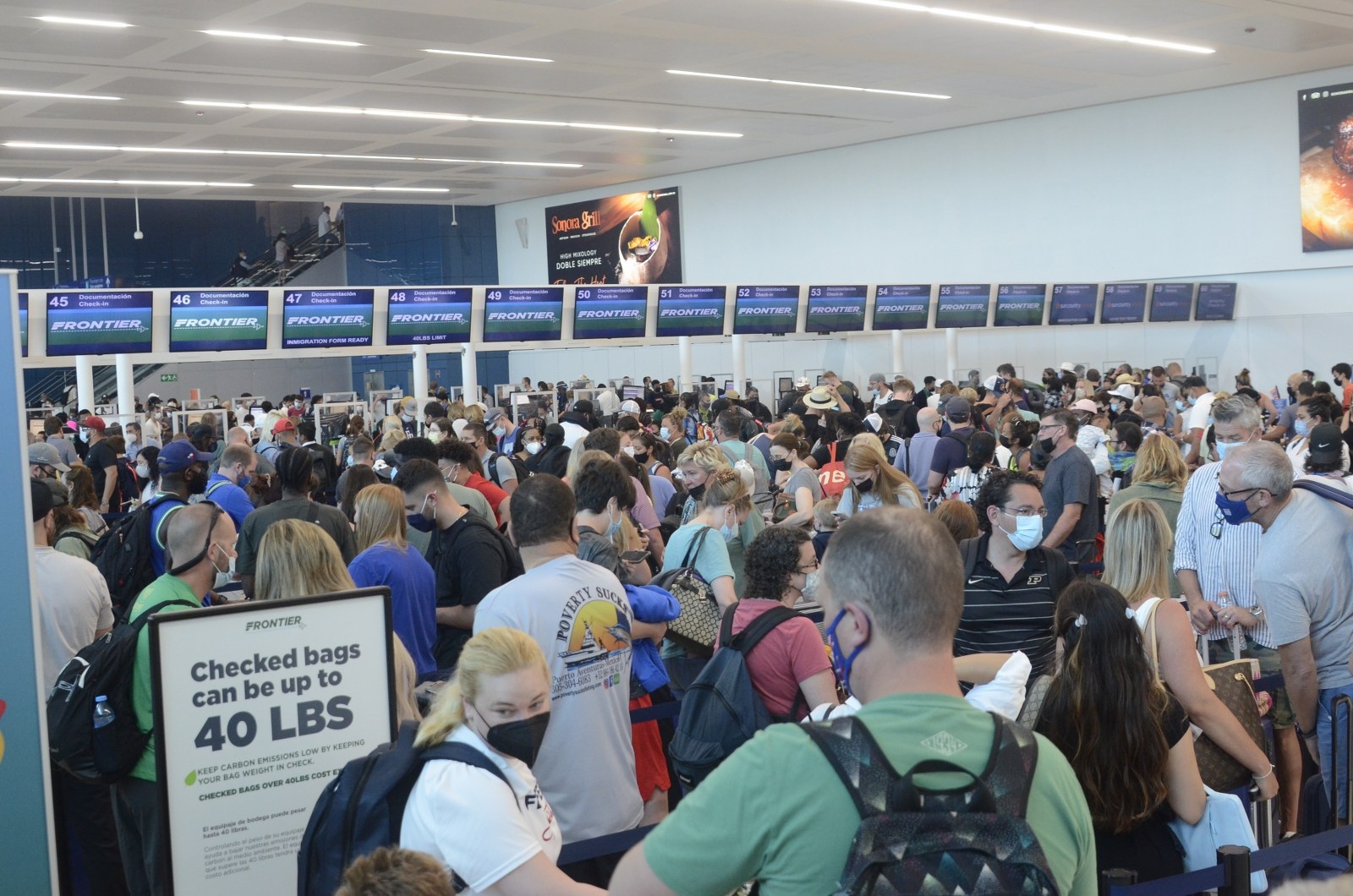En 2021, el Aeropuerto Internacional de Cancún fue el segundo más visitado en el mundo, sólo detrás de Dubai, según ForwardKeys