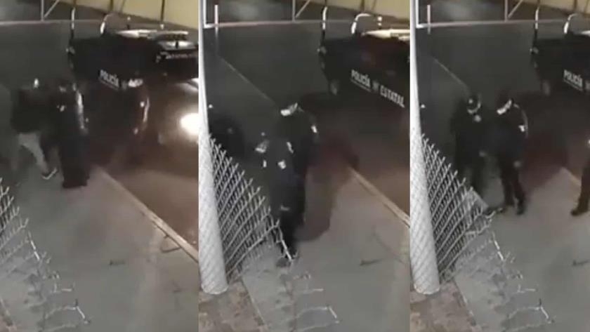 Policías agreden a detenido en Zinacantepec, Estado de México Policías agreden a detenido en Zinacantepec, Estado de México