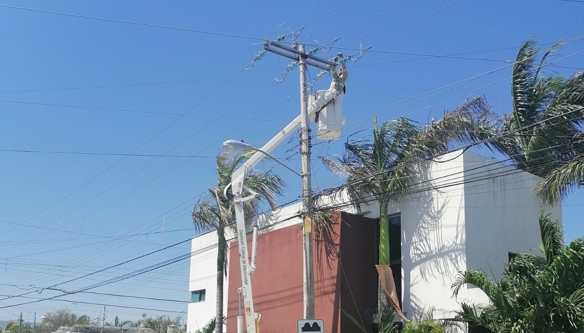 Se tendrán cortes de luz en Yucatán este miércoles