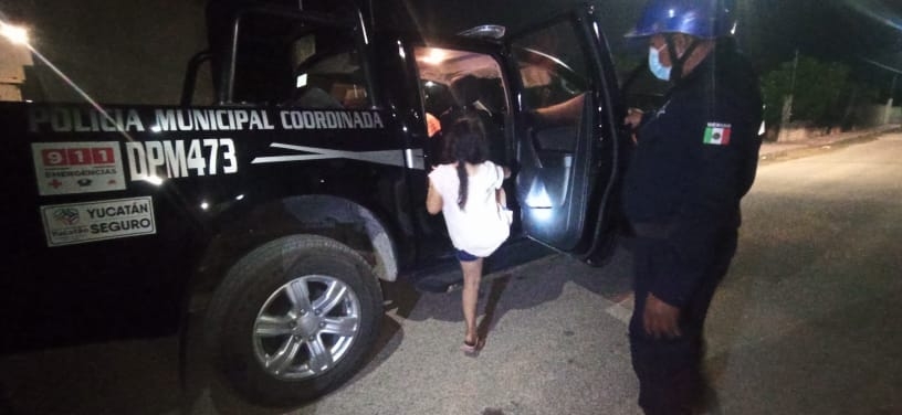 La mujer acudió a buscar apoyo de la Policía Municipal de Tizimín