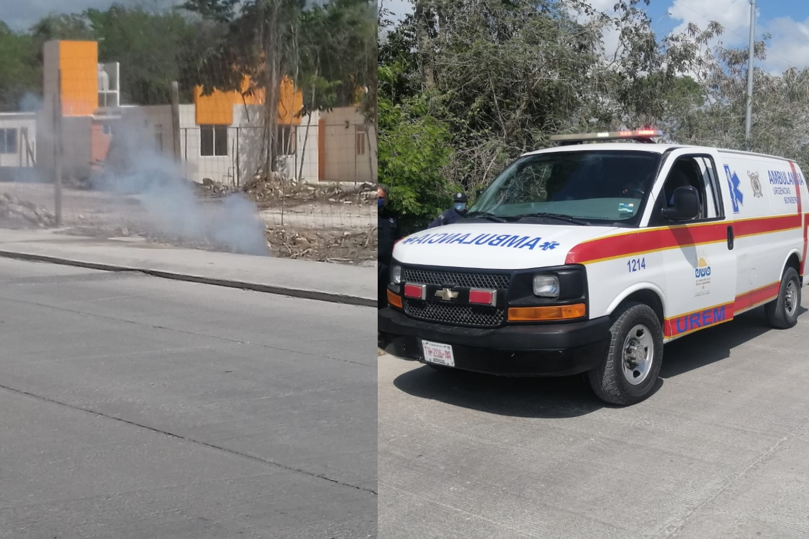 EL hombre fue llevado al Hospital General de Chetumal para su atención luego de electrocutarse mientras trabajaba en la colonia Centernario EL hombre fue llevado al Hospital General de Chetumal para su atención luego de electrocutarse mientras trabajaba en la colonia Centernario