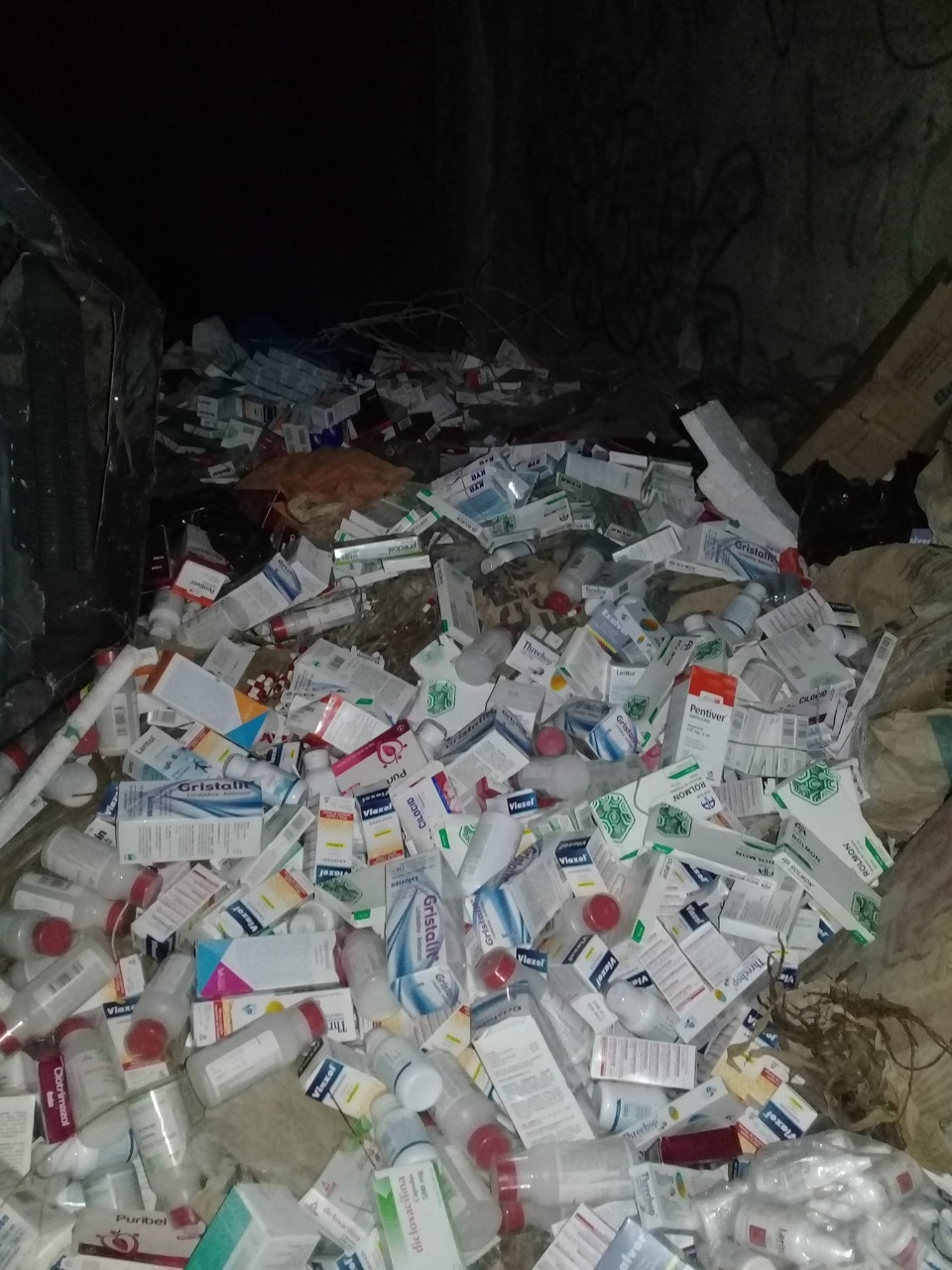 Hallan medicamentos en terreno baldío de la colonia Lázaro Cárdenas en Campeche