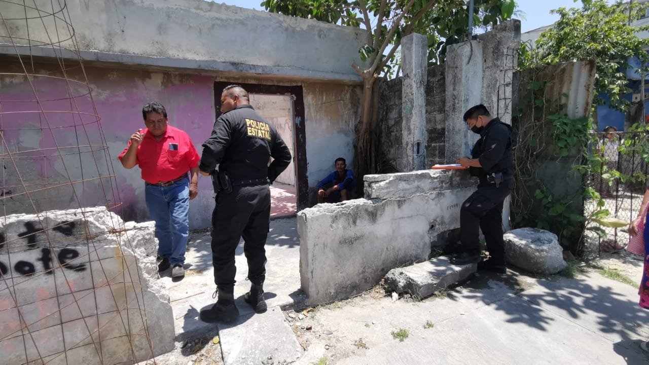 El sujeto es conocido en la zona como "El Pote", de 45 años