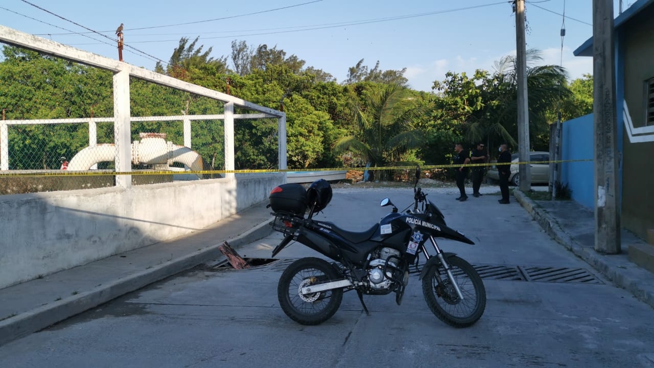 Borracho se ahoga en el arroyo de colonia Salitral en Ciudad del Carmen