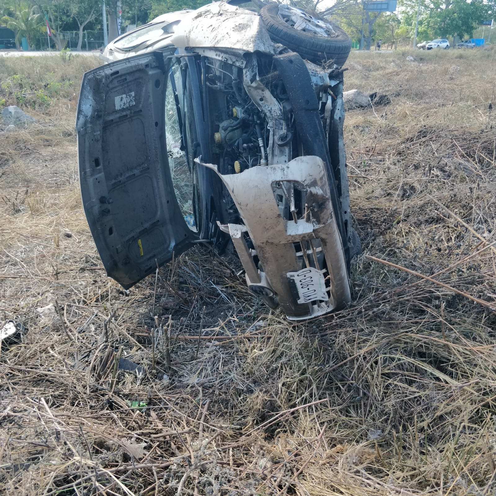 La Guardia Nacional se encargó del accidente en la carretera Mérida-Progreso La Guardia Nacional se encargó del accidente en la carretera Mérida-Progreso