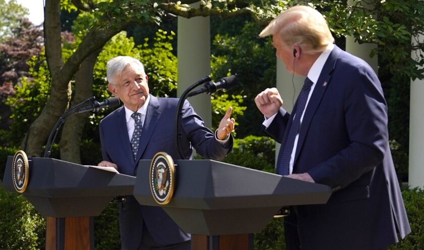 Andrés Manuel López Obrador sostuvo una buena relación de trabajo con Donald Trump mientras él fue presidente de Estados Unidos Andrés Manuel López Obrador sostuvo una buena relación de trabajo con Donald Trump mientras él fue presidente de Estados Unidos