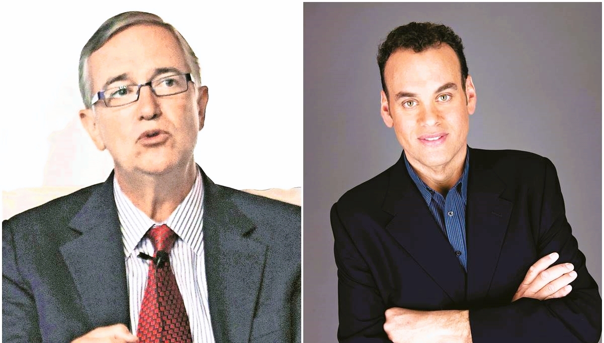 Salinas Pliego y Faitelson han peleado desde semanas previas por una anécdota. Foto: Especial Salinas Pliego y Faitelson han peleado desde semanas previas por una anécdota. Foto: Especial