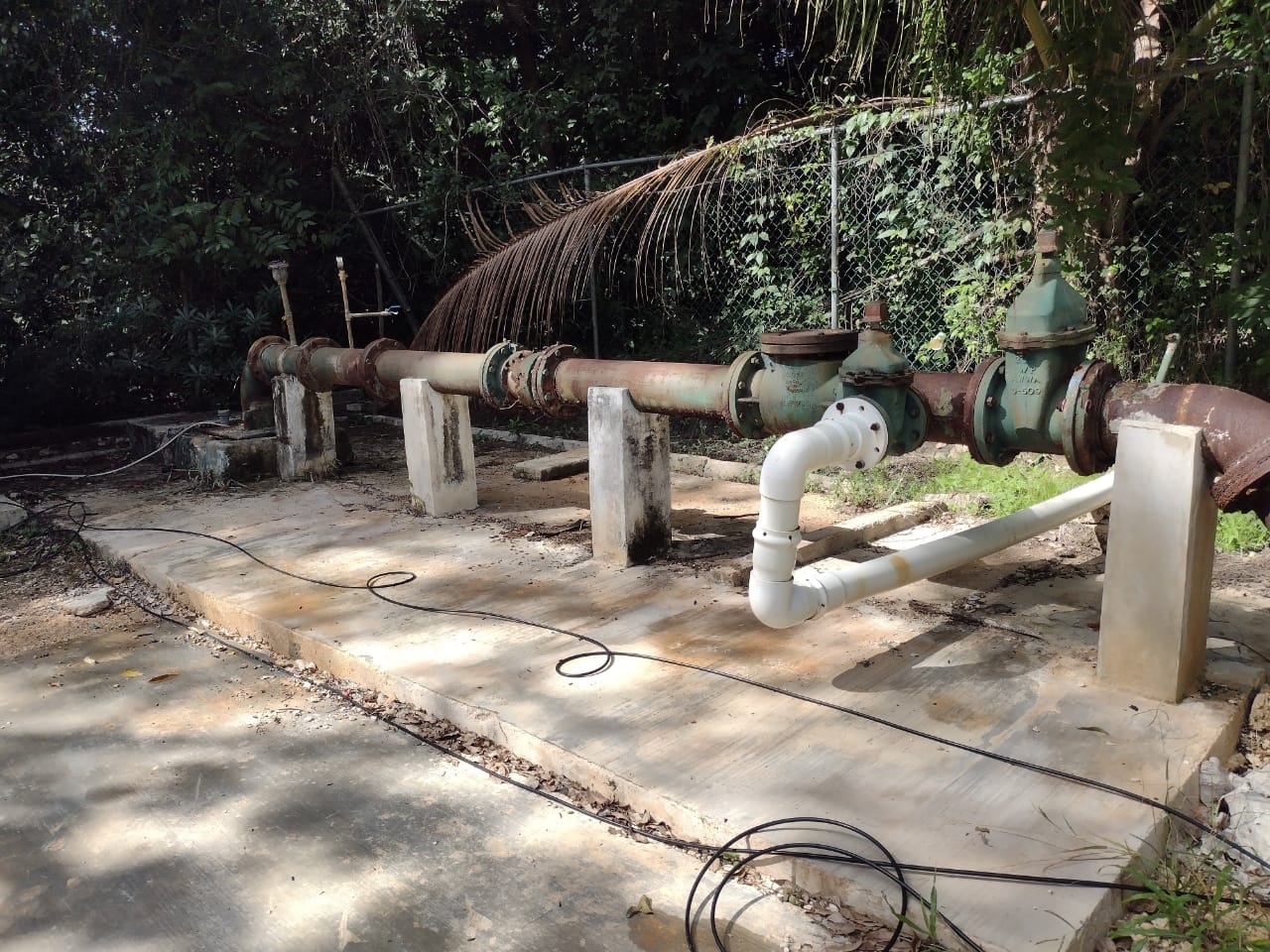 La zona de bombeo se vio afectada por las constantes variaciones de la energía eléctrica en Carrillo Puerto, en la Zona Centro de Quintana Roo
