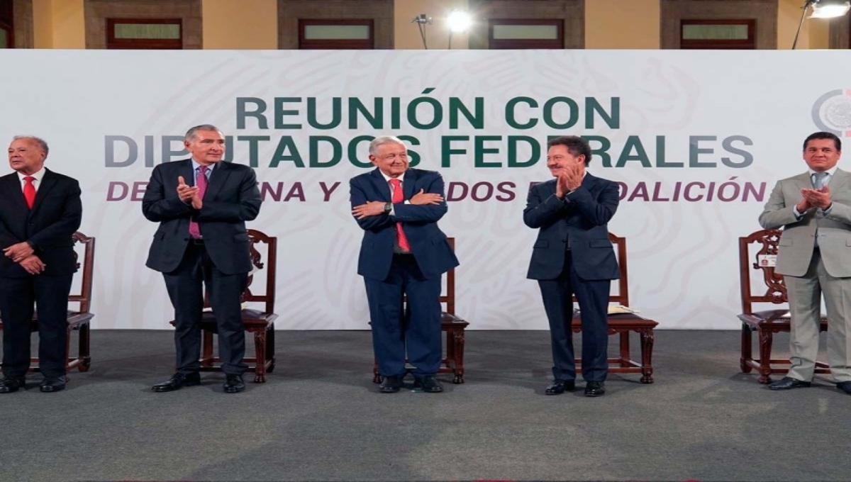 AMLO  calificó a estos legisladores como “representantes del pueblo de México”
