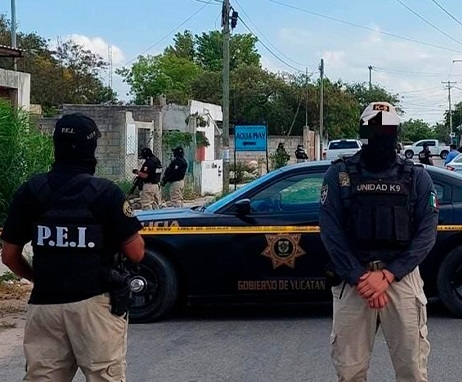 Los dos detenidos fueron puestos a disposición de la FGE Yucatán