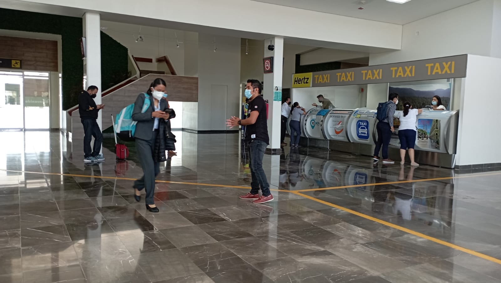 La mayoría de los vuelos de Campeche a cargo de Aeroméxico, llegan al Aeropuerto Internacional de la Ciudad de México