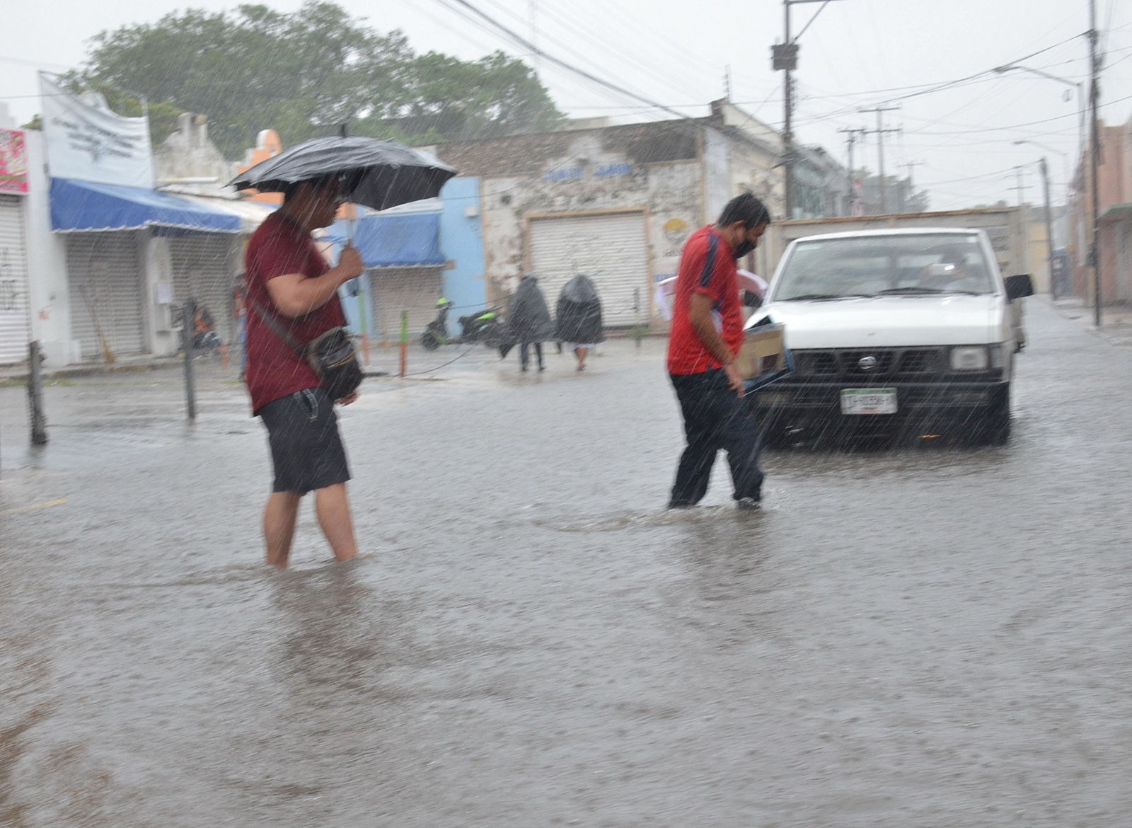 Se esperan fuertes lluvias en los próximos días en Yucatán Se esperan fuertes lluvias en los próximos días en Yucatán