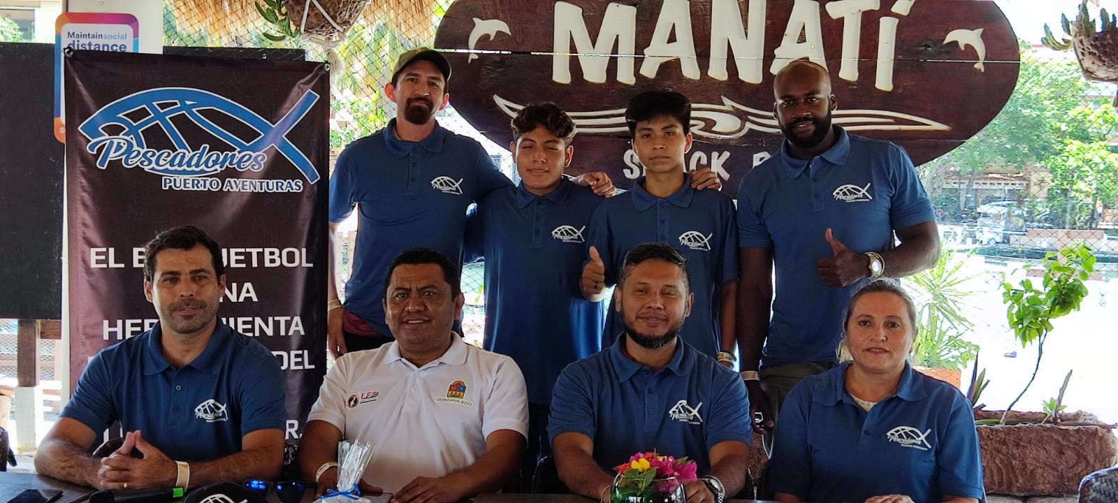 Nace el primer equipo de basquetbol en la alcaldía de Puerto Aventuras