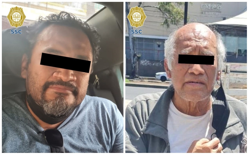 Ambos fueron detenidos en CDMX