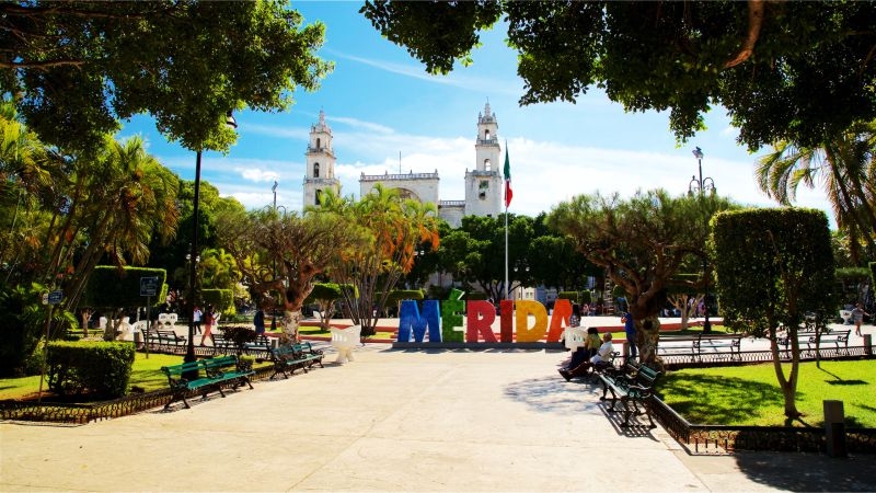 La Plaza Grande es uno de los puntos obligados de visita en Mérida La Plaza Grande es uno de los puntos obligados de visita en Mérida