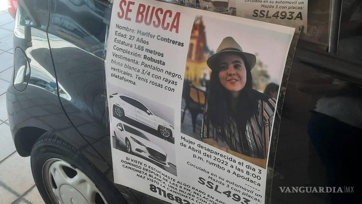 María Fernanda había salido con amigos el domingo 3 de abril