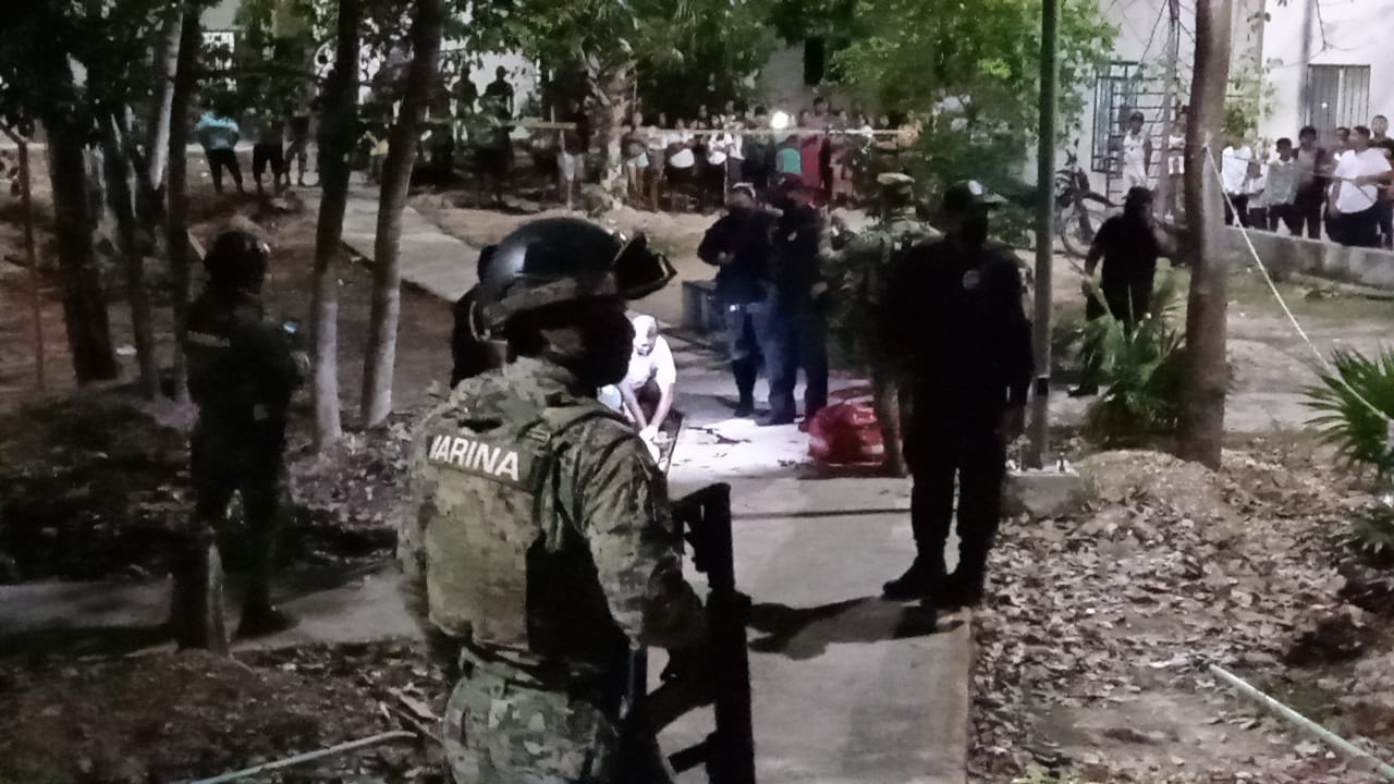 La ejecución ocurrió en la calle cuarta privada de Isla Mujeres La ejecución ocurrió en la calle cuarta privada de Isla Mujeres