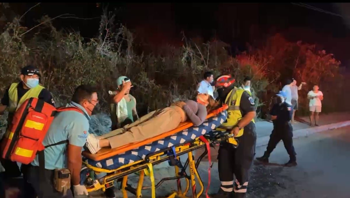 Los hechos se registraron a las 10:30 de la noche cuando el número de emergencias 911 recibió el reporte de un accidente Los hechos se registraron a las 10:30 de la noche cuando el número de emergencias 911 recibió el reporte de un accidente