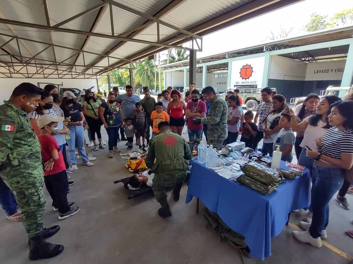 Disfrutaron del recorrido por las instalaciones para exposiciones, eventos deportivos, y dinámicas como bajar a rapel, entre otros Disfrutaron del recorrido por las instalaciones para exposiciones, eventos deportivos, y dinámicas como bajar a rapel, entre otros
