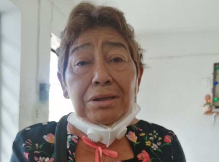 La mujer aseguró que Anel Perera le ha robado su pensión y ha mandado golpear a su otro hermano