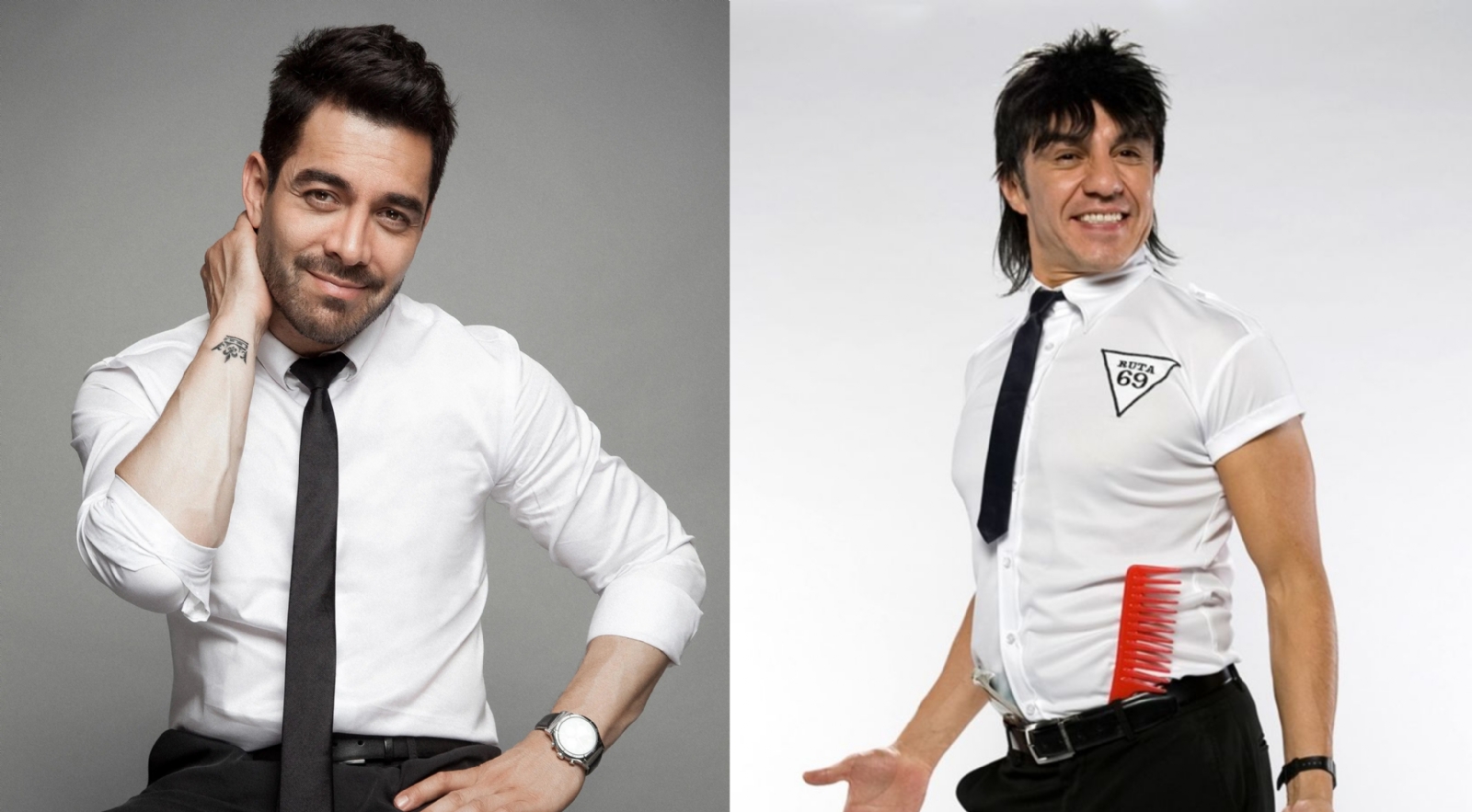 Omar Chaparro y Adrián Uribe han sido amigos desde otros programas de televisión