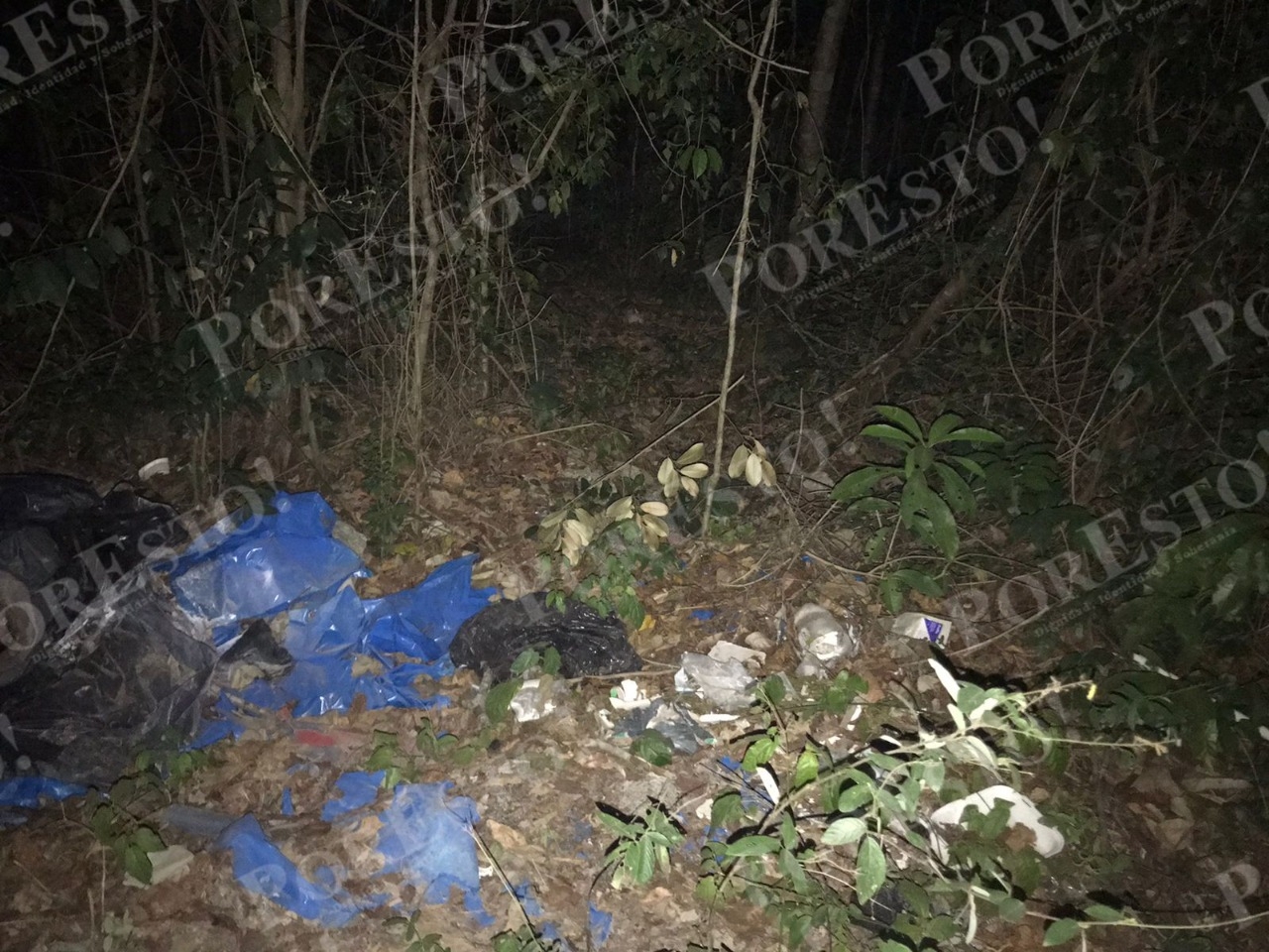 El cuerpo fue encontrado cerca de un camino de terracería