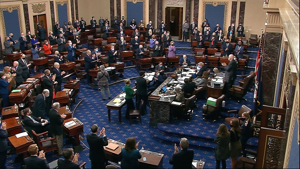 El Senado de Estados Unidos votó en contra de una propuesta para garantizar el aborto en el país americano El Senado de Estados Unidos votó en contra de una propuesta para garantizar el aborto en el país americano