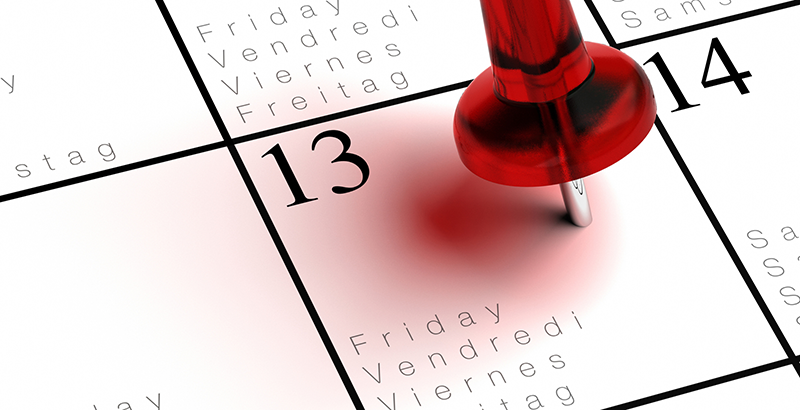 La película "Viernes 13" incrementó el rumor de que la mala suerte ronda en esta fecha La película "Viernes 13" incrementó el rumor de que la mala suerte ronda en esta fecha