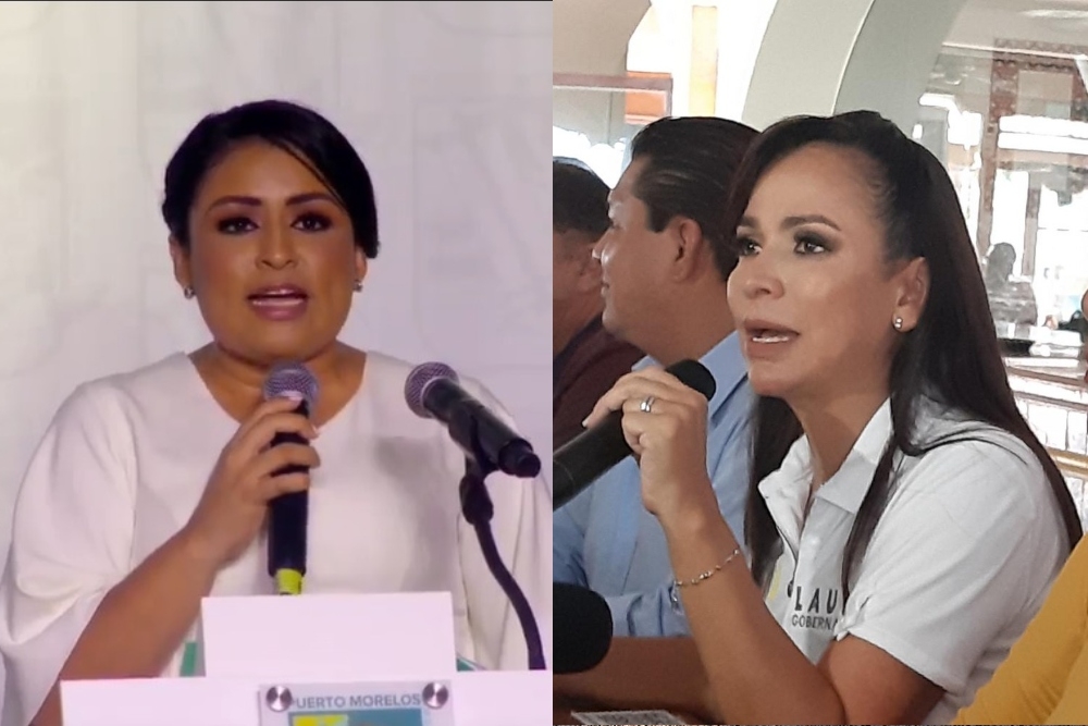 Pese a que Laura Fernández apoyó la candidatura de Blanca Merari para la Alcaldía de Puerto Morelos, la actual munícipe del onceavo municipio exhibió las presuntas irregularidades Pese a que Laura Fernández apoyó la candidatura de Blanca Merari para la Alcaldía de Puerto Morelos, la actual munícipe del onceavo municipio exhibió las presuntas irregularidades