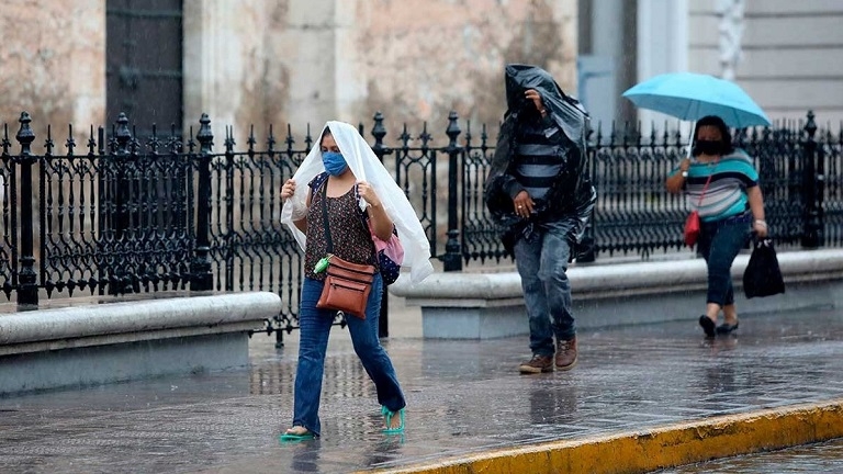 Se espera cielo nublado y posible lluvia este martes en Mérida Se espera cielo nublado y posible lluvia este martes en Mérida