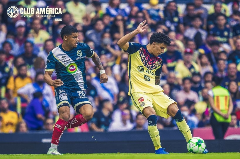 El América venció al Puebla en el Estadio Azteca