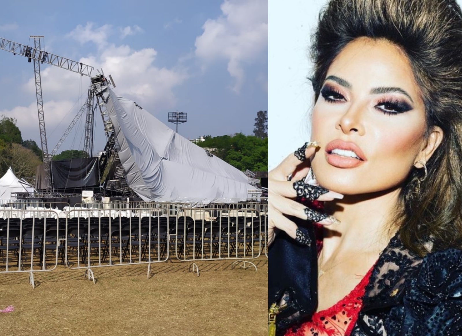 Gloria Trevi dio un mensaje a sus seguidores donde confirmó que no hubo heridos durante el accidente