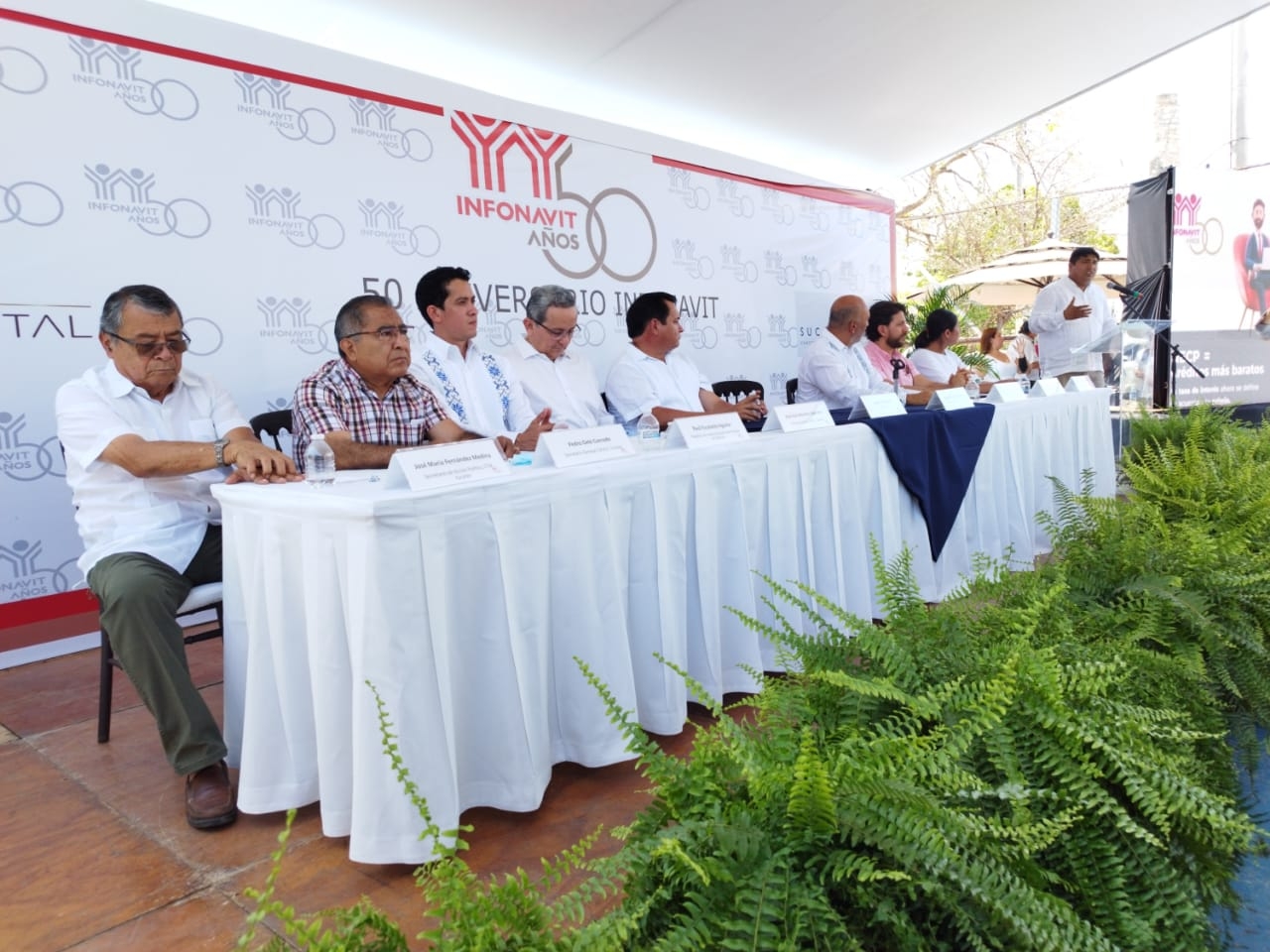 Nayely Balam Chan, nueva delegada, se hizo presente en la conmemoración Nayely Balam Chan, nueva delegada, se hizo presente en la conmemoración