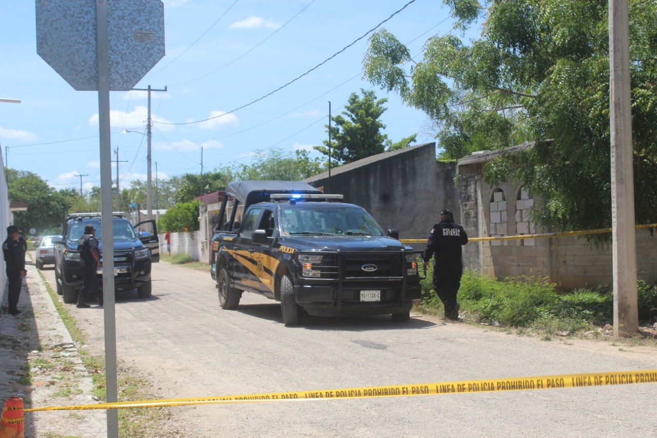 La Policía Municipal de Tizimín se encargó de acordonar el área