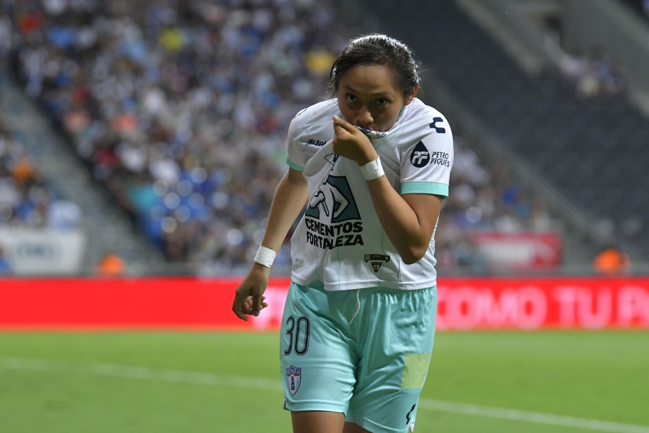 El Club Pachuca Femenil y la quintanarroense Viridiana Salazar echaron a uno de los equipos más complicados de la liga