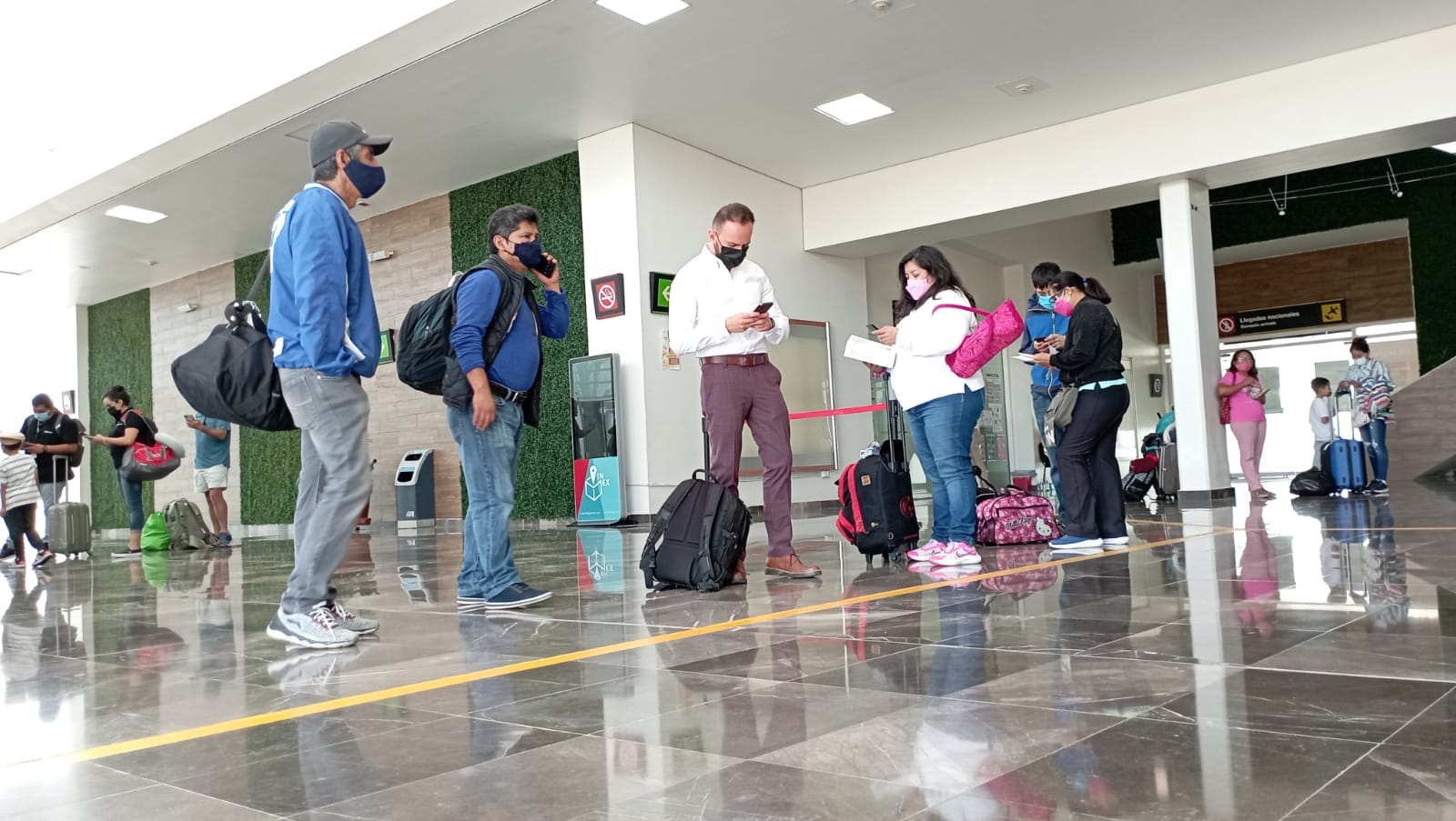 El aeropuerto de Campeche movilizó a 53 mil 488 pasajeros El aeropuerto de Campeche movilizó a 53 mil 488 pasajeros