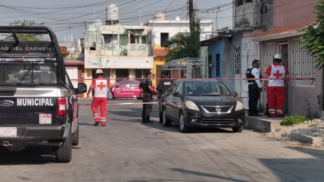 Autoridades de Ciudad del Carmen acordonaron el área para las investigaciones correspondientes