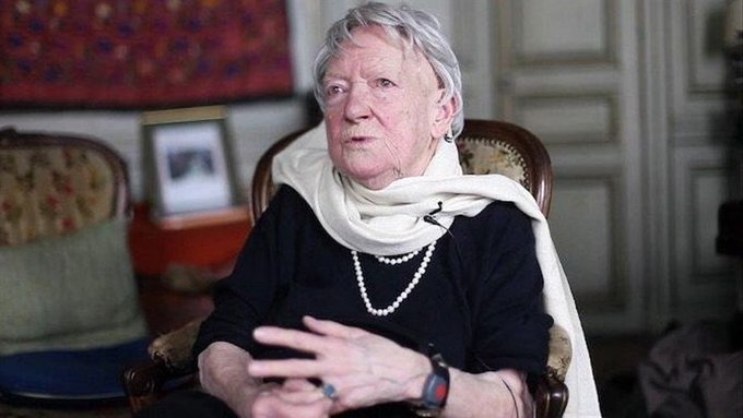 Marthe Gautier murió este lunes a los 96 años de edad. Foto: Especial