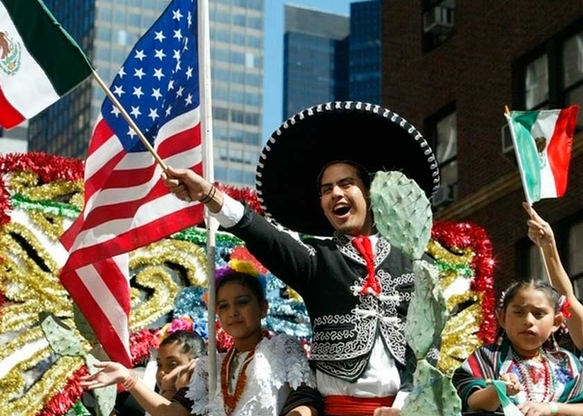 La comunidad mexicana se representa en Estados Unidos el 5 de mayo La comunidad mexicana se representa en Estados Unidos el 5 de mayo